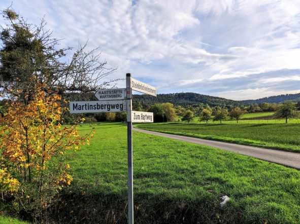 Wanderwege Rottenburg Martinsberg